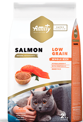AMITY SUPER PREMIUM ADULT CATS SALMON 7KG